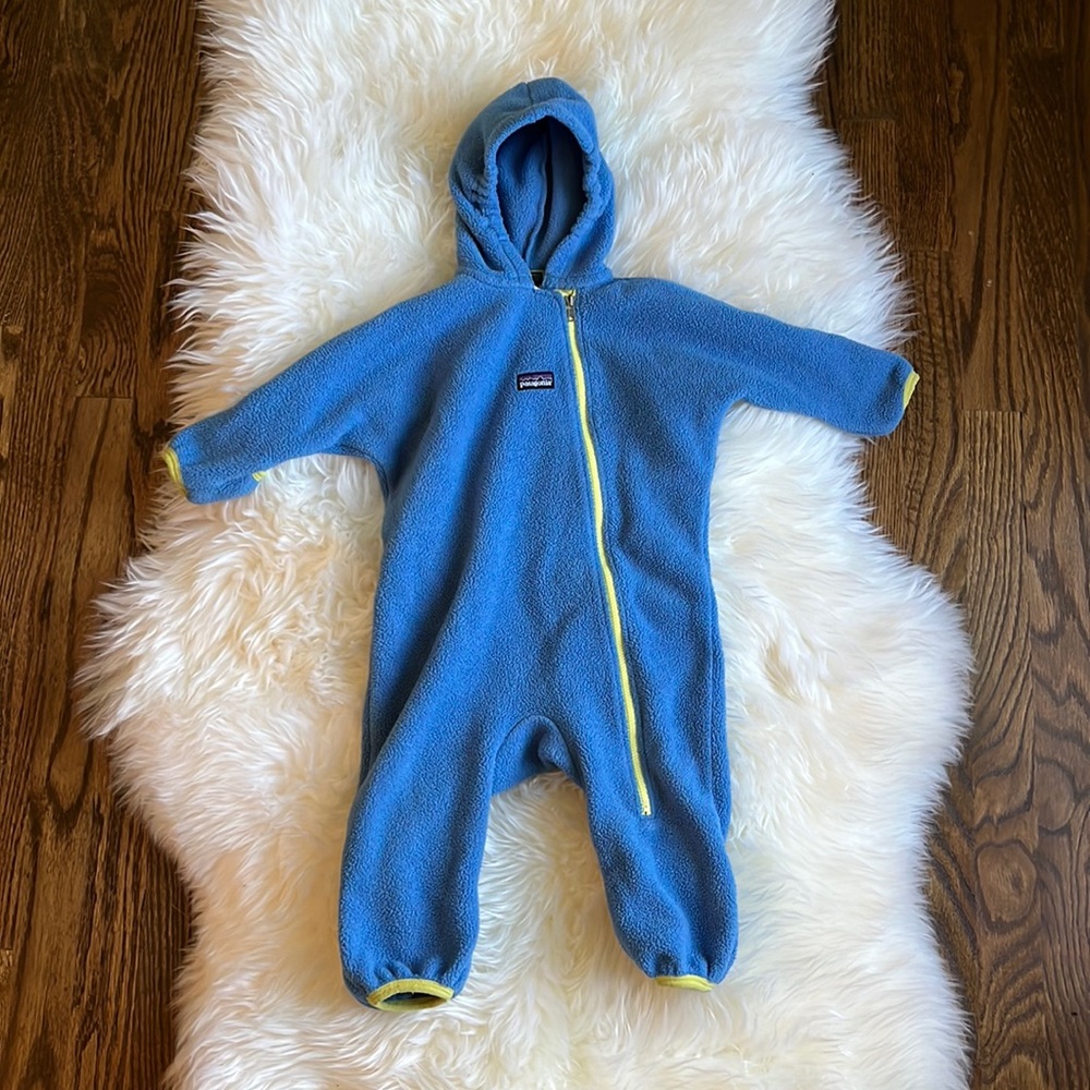 Patagonia Fleece Bunting 12-18 months